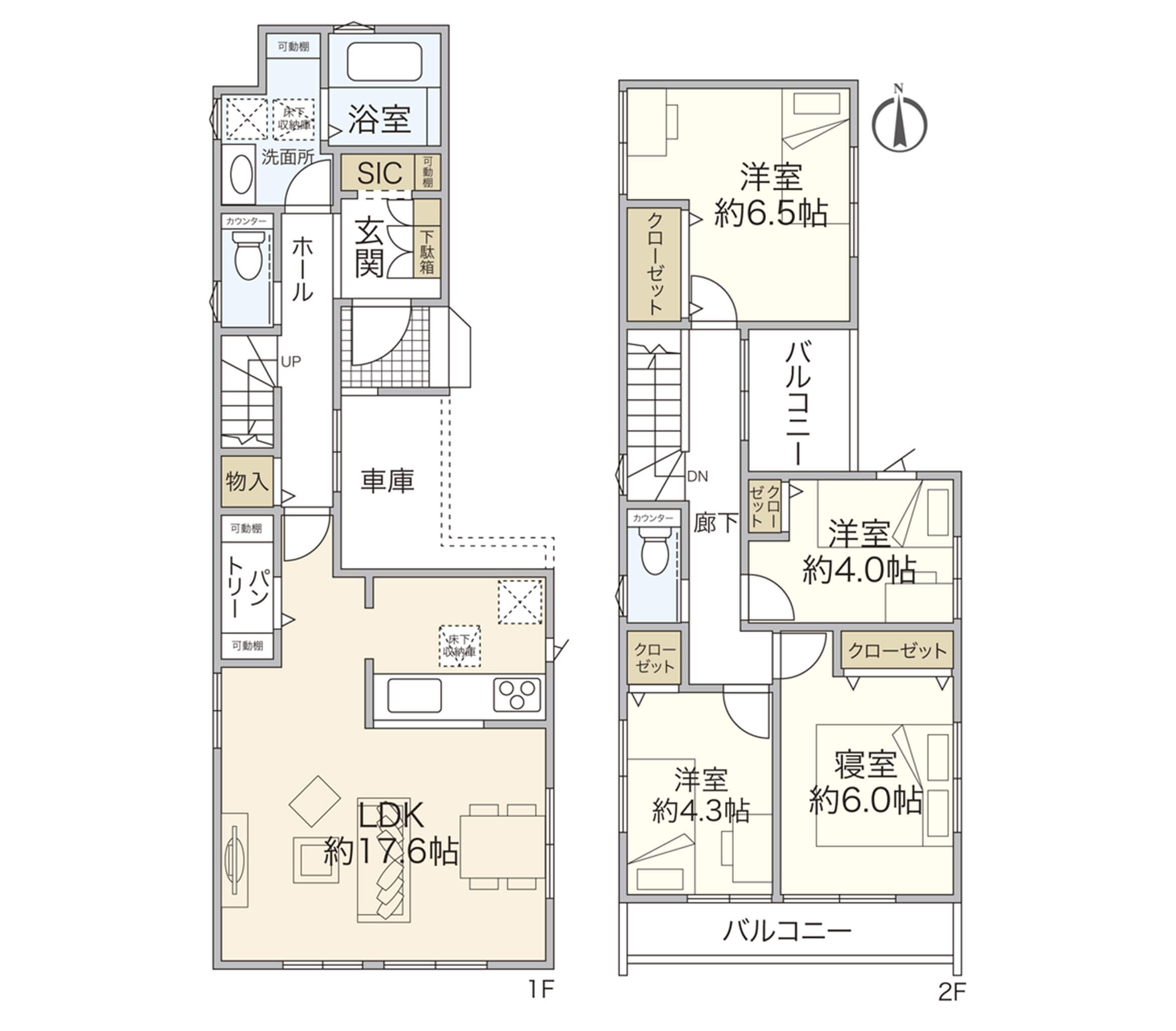 2号棟 間取図