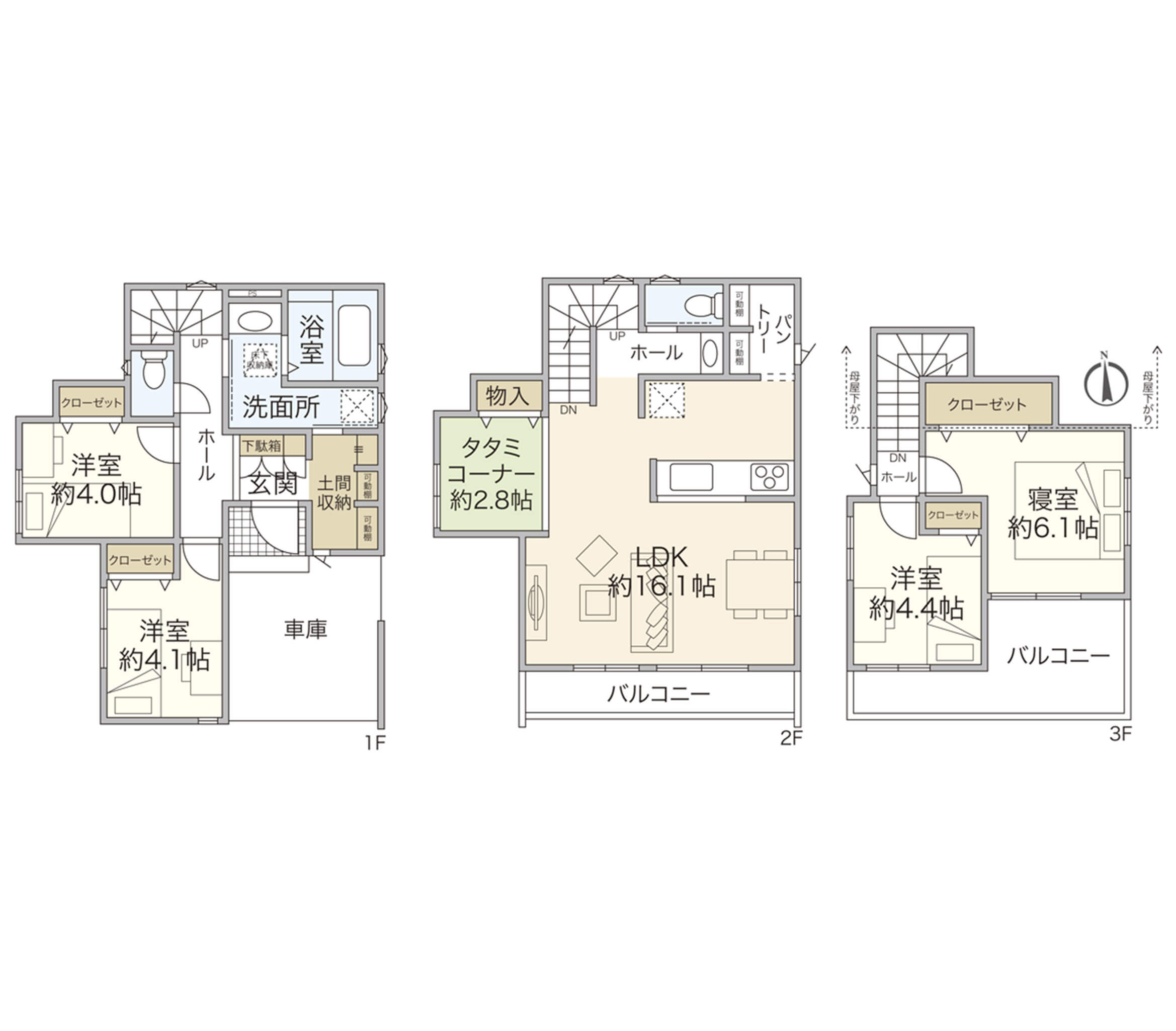 3号棟 間取図
